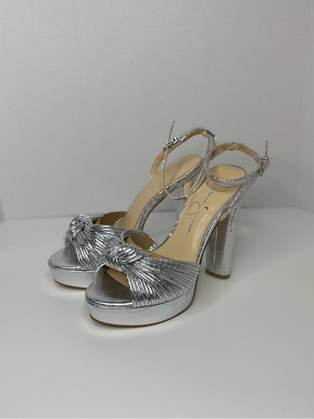 Jessics Simpson Womens Immie Platform Dress Sandal